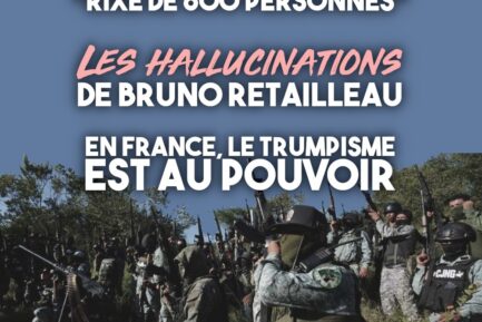 Au Mexique, des narcotrafiquants lourdement armés, loin de la bagarre qui a eu lieu à Poitiers : la mexicanisation du pays a encore du chemin à parcourir.