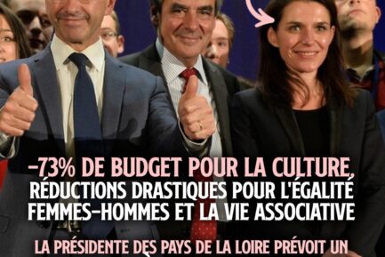 Christelle Morançais avec Bruno Retailleau, son pote d