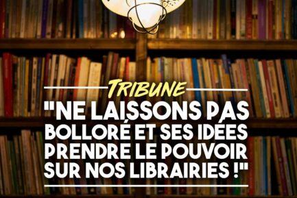 Des livres dans une librairie indépendante : ce que Bolloré n