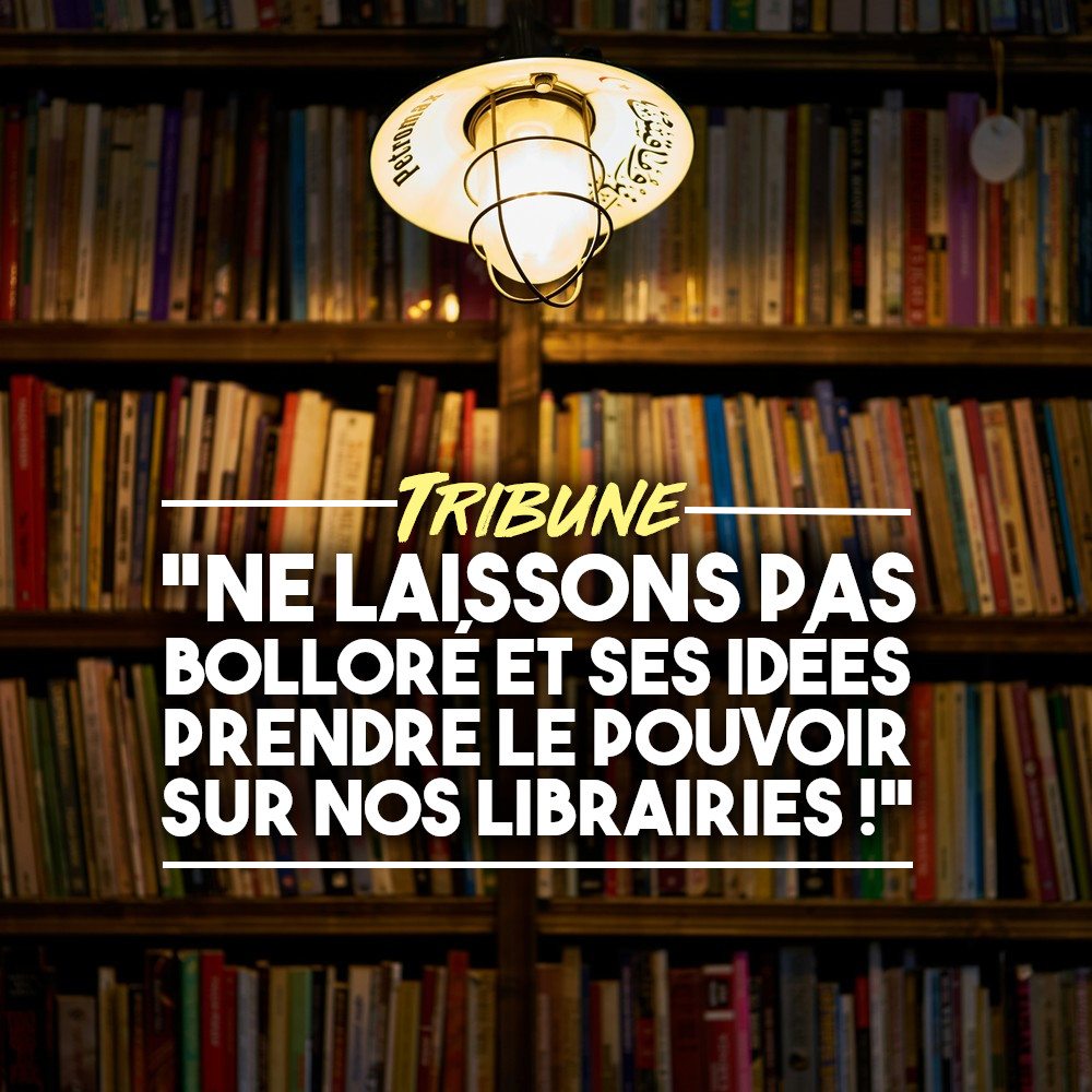 Des livres dans une librairie indépendante : ce que Bolloré n