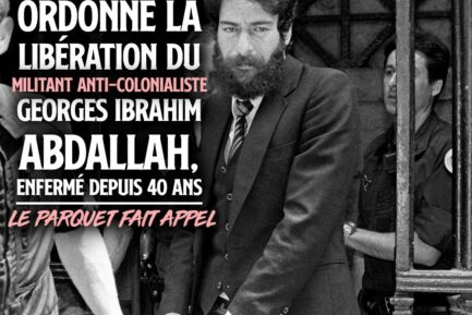 Georges Ibrahim Abdallah présenté menotté à son procès.