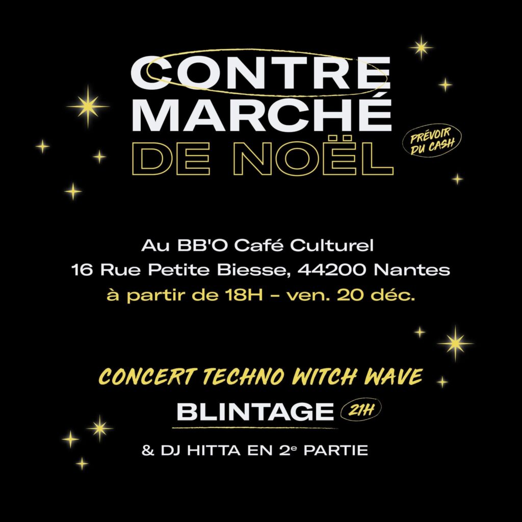 Ce sera à partir de 18h au BB'O, café culturel sur l’île de Nantes (arrêt Wattignies, tram ligne 2 et 3).