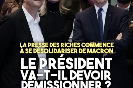 Xavier Niel et Bernard Arnault observent ce que va faire Macron : démissioner ?