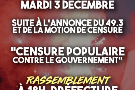Ce mardi, suite à l