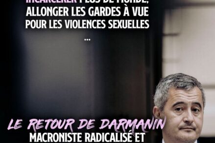 Photo de Gérald Darmanin, le nouveau Ministre de la Justice