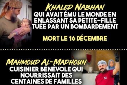 Khaled Nabhan et Mahmoud Al-Madhoun : deux héros de Gaza récemment tués par l