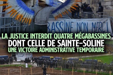 La mobilisation contre les mégabassines a subit une importante répression.