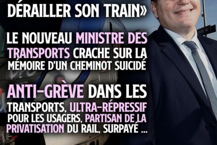Philippe Tabarot posant tout fier devant un TER : avec un peu de chance, le prochain passage à niveau qu