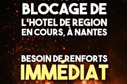 Depuis 6h ce jeudi 19 décembre, un blocage de l