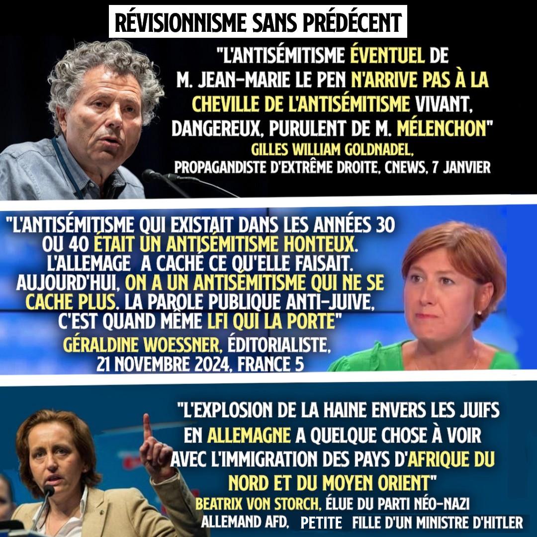 Trois citations révisionnistes attribuant l