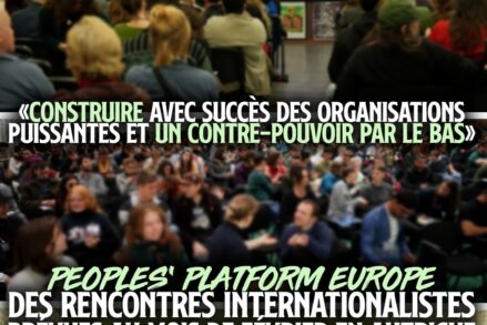 Conférence "Art of freedom" en 2023 et rencontres internationalistes à Paris en 2024 : des projets dont Peoples
