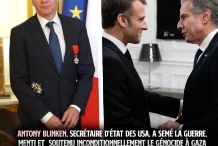 Antony "Bloody" Blinken, tout content avec sa Légion d