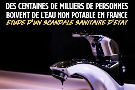 Un robinet qui goutte : il en sort une eau probablement contaminée au CVM.