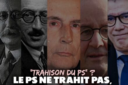 Les portraits des dirigeants successifs du Parti Socialiste : que des traîtres.
