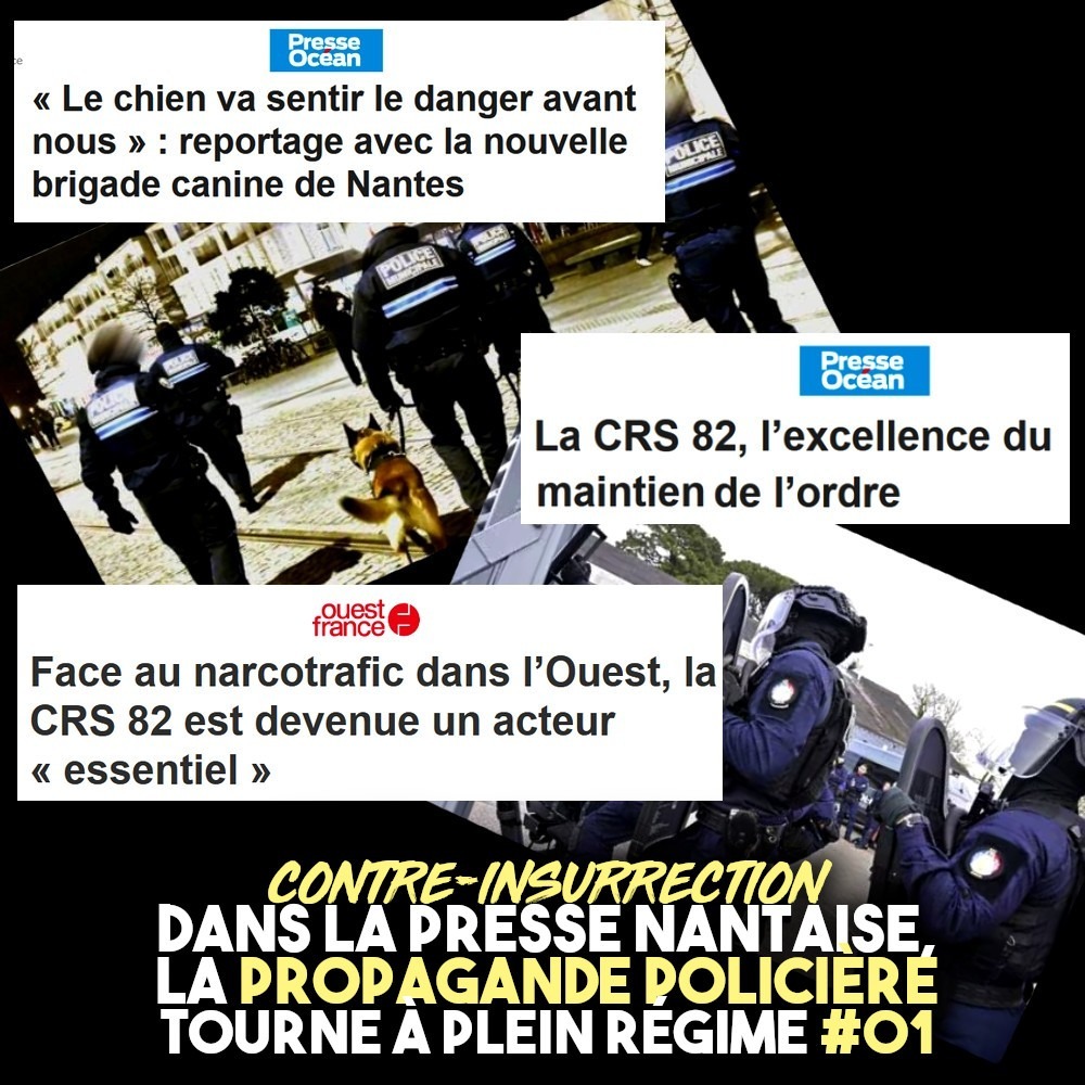 Dans la presse régionale, les titres et les photos d