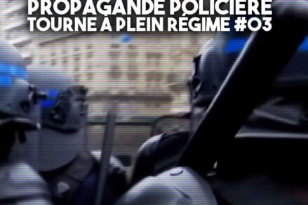 Des policiers en maintien de l