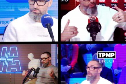 Yovan Delourme, dit "Le Jarl", interviwé sur Europe 1, Sud Radio, IA+ et sur TPMP.