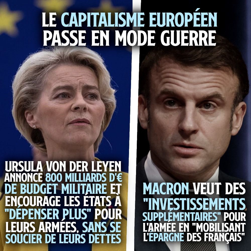 Ursula Von Der Leyen et Macron, deux promoteurs de l