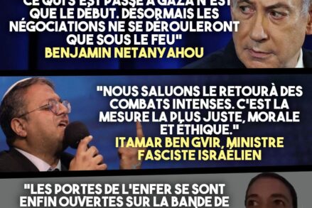 Quelques citations des représentants d