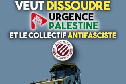 Un rouleau compresseur, tel un gouvernement qui voudrait tout dissoudre sur son passage.