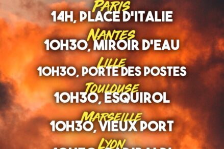 Les rendez-vous du premier mai dans les grandes villes françaises.