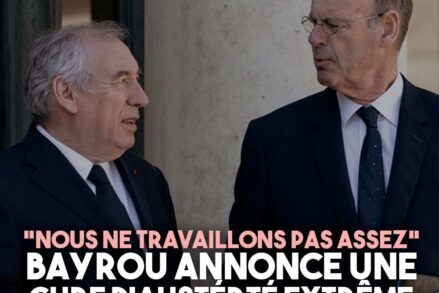 François Bayrou et Eric Lombard, les Laurel et Hardy de la cure d
