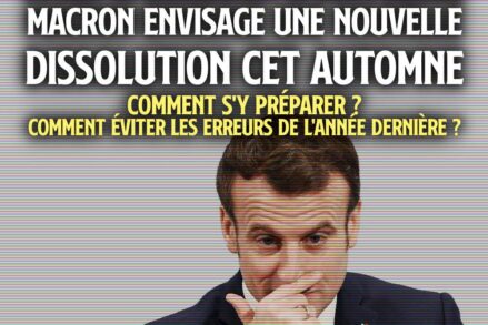 Macron se frotte le nez : il vaut mieux prendre un bon rail de coke avant de dissoudre l