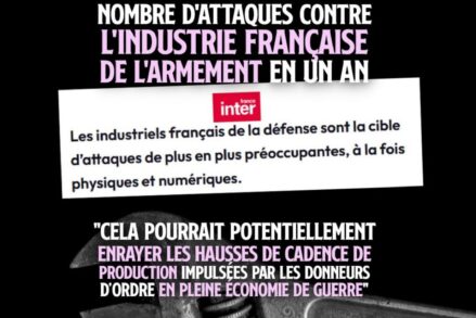 Une clé à molette symbolisant les attaques et sabotages contre l