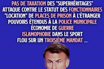 Emmanuel Macron indique la direction de sa politique d