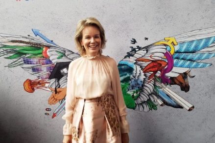 La reine Mathilde de Belgique est défenseure des ODD depuis 2016.