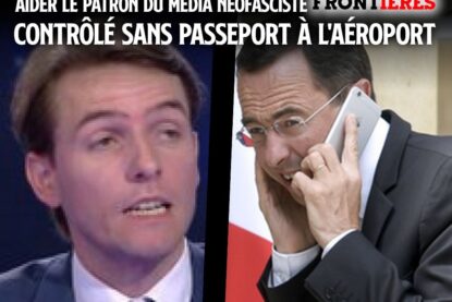 Erick Tégner à gauche, Bruno Retailleau à droite : une seule politique fasciste.
