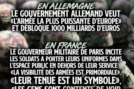 Des soldats se préparent à la guerre partout en Europe.
