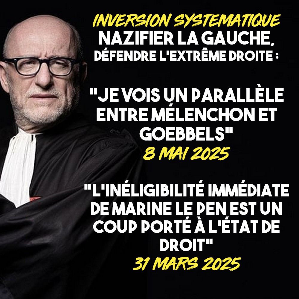 Alain Jakubowicz dans sa robe d