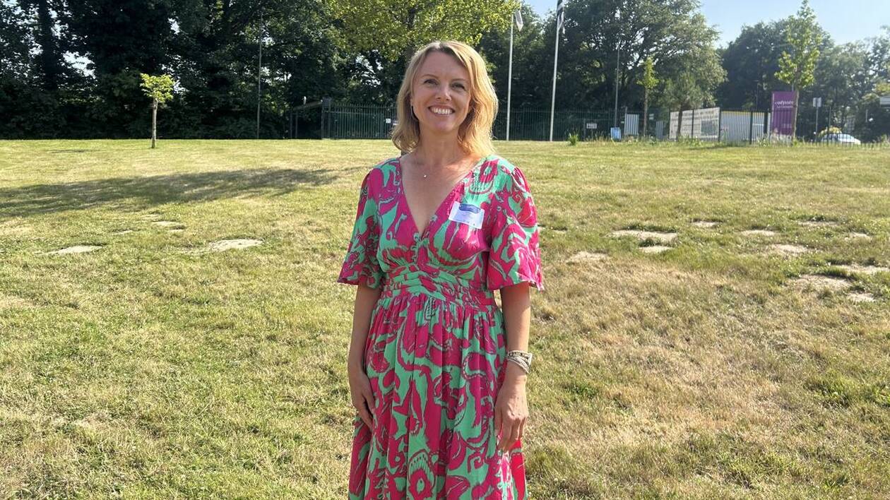 Aurélie Mézière, maire de Plessé, dont la commune a reçu le Prix 2025 de la démocratie de l’Association pour le soutien des principes de la démocratie humaniste, propriétaire du groupe Sipa-Ouest France.