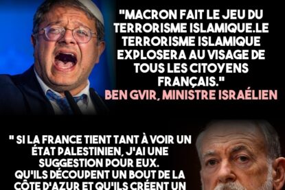 Un ministre israélien menace la France d