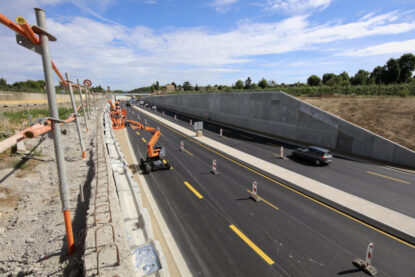 A69 chantier autoroute