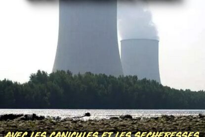 Les cheminées de la centrale nucléaire de Golfech, au bord de la Garonne.