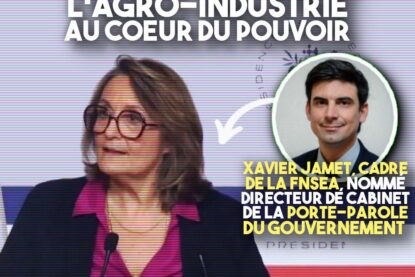 Sophie Primas, porte-parole du gouvernement, et qui a choisit Xavier Jamet comme directeur de cabinet alors qu