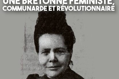Portrait de Nathalie Le Mel, Bretonne féministe et révolutionnaire.