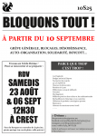 Bloquons tout ! rdv à Crest pour se rencontrer et se préparer : 23 août et 06 septembre {PNG}