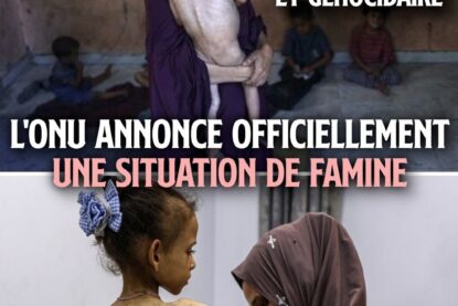 Deux images déchirantes d