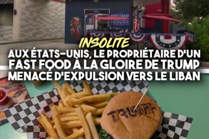 Le fast-food "Trump Burger" propose de la malbouffe en hommage au président fasciste américain.