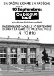 Rendez-vous le 10/09 à Valence devant la gare à 10h10 ! {JPEG}