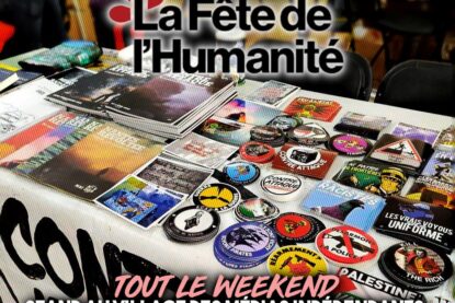 Le stand de Contre Attaque à la Fête de l