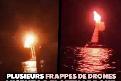 Du feu en haut du mat d
