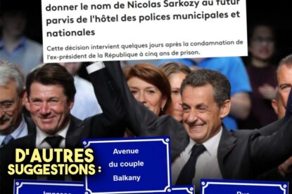 Nicolas Sarkozy lors d