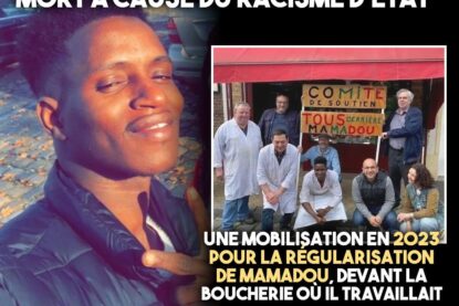 Mamadou prenant la pose avant de mourir à cause d