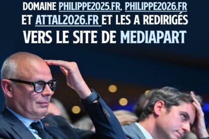 Édouard Philippe et Gabriel Attal se touchent le crâne