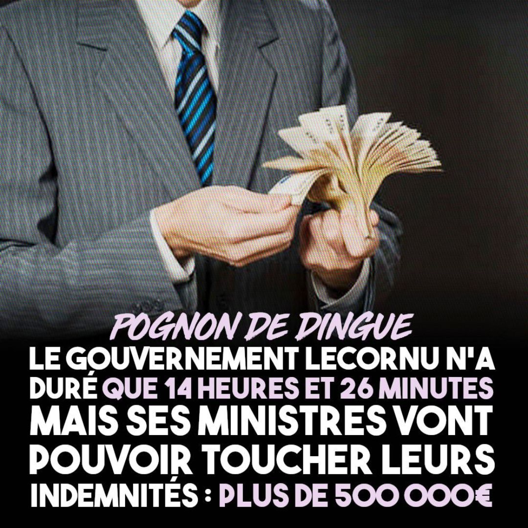 Un "pognon de dingue" : c