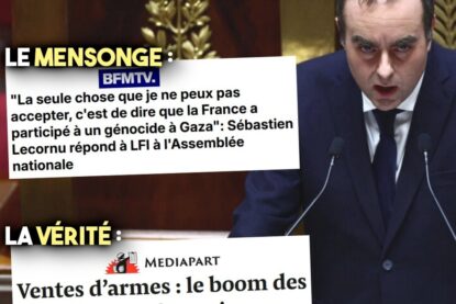 Lecornu pris en flagrant délit de mensonge à l